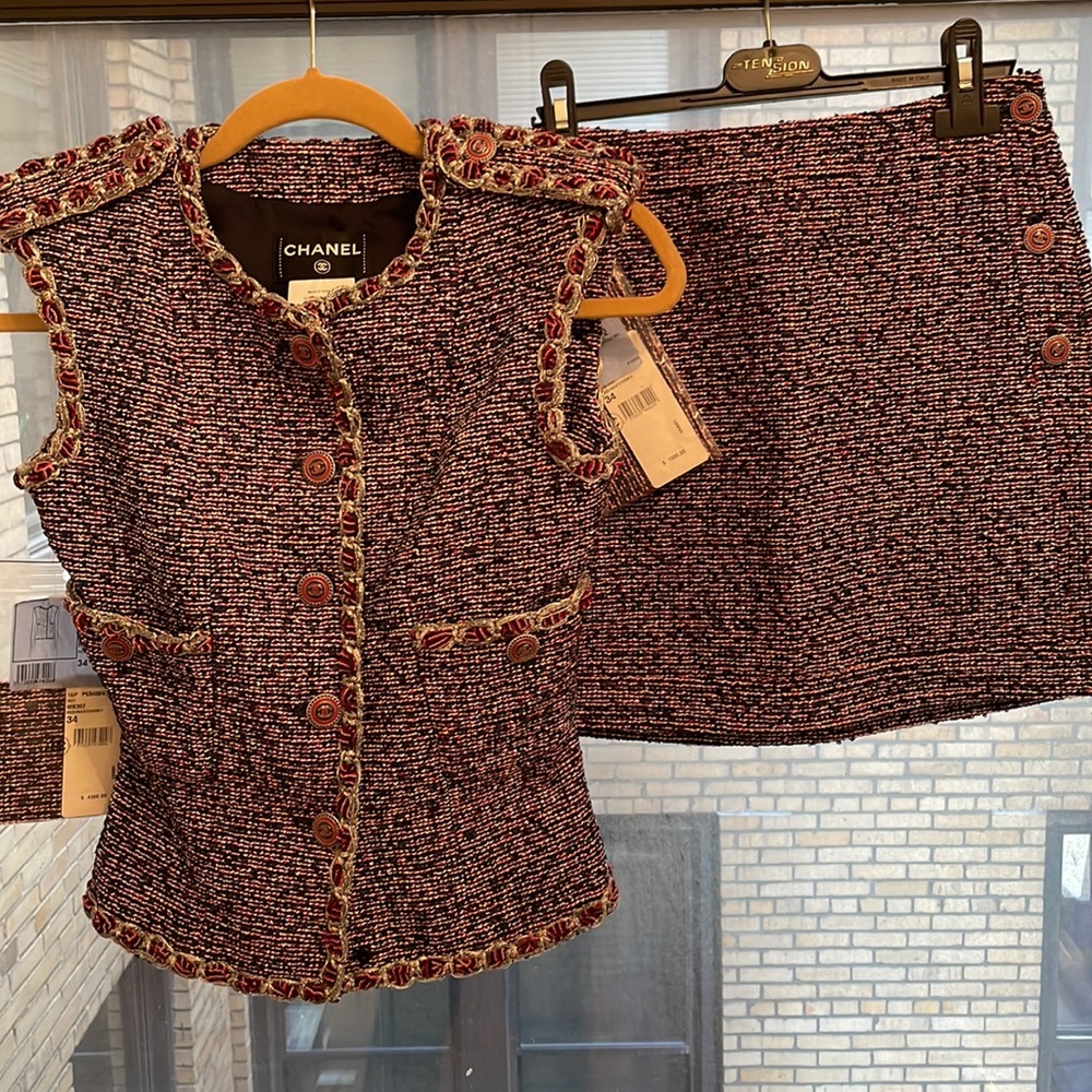 Spring Chanel Suit size 2 - Picture 1 of 11